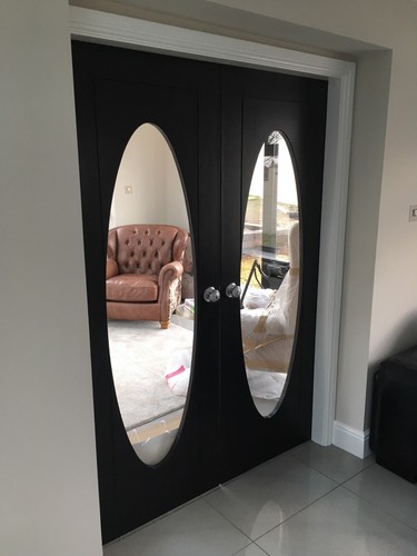 Oval glass glazed zanzibar - oval,