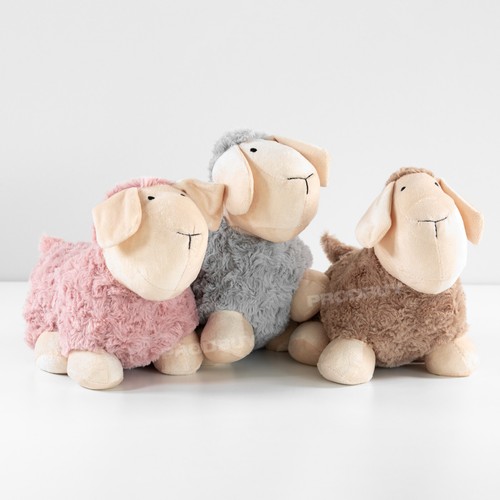 Sheep animal fabric door - sheep,