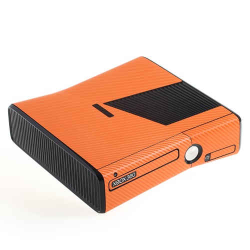 Textured orange carbon fibre - textured,