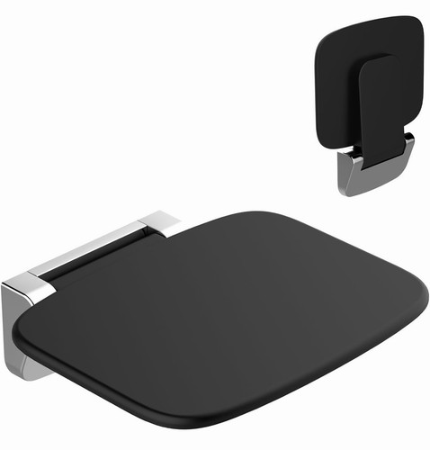 Folding shower seat wall - seat,