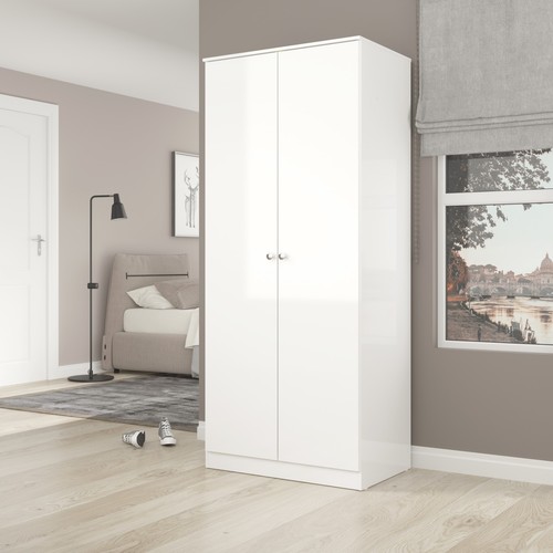 Denver door wardrobe - door, white