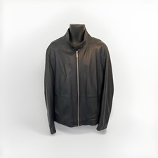 Hugo Boss Lambs Leather Jacket Size 56 Excellent Unworn Condition