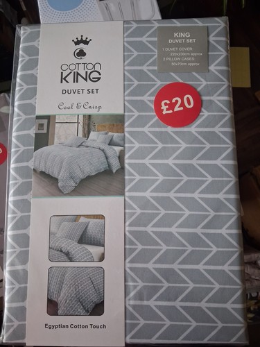 King size duvet cover - size,