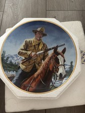 John Wayne High Country Collector Plate Limited Edition Franklin Mint