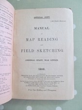 MANUAL OF MAP READING WAR