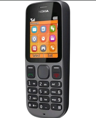 Nokia 100 phantom black 2g - black,