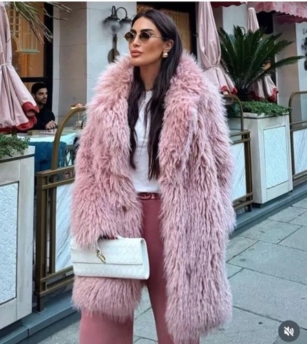 Zara collection faux fur - zara, zw