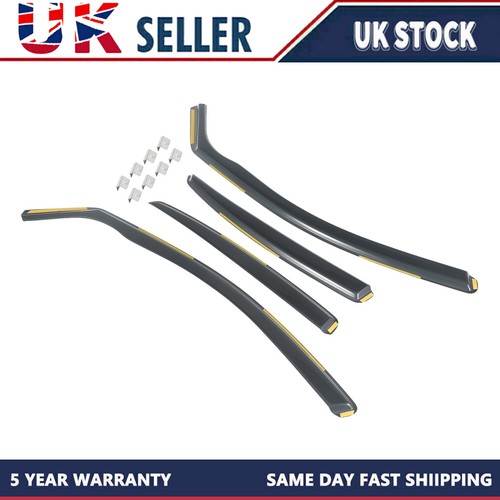 Rain wind deflectors smoke - rain,