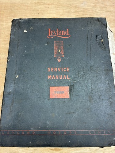 Leyland tiger service manual - service,