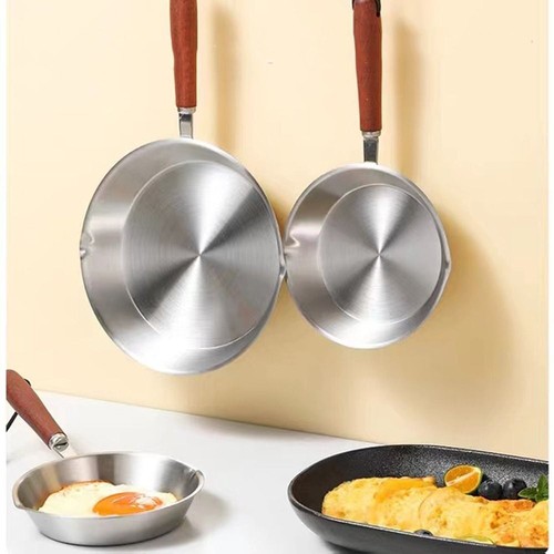 Stainless steel small frying - steel,