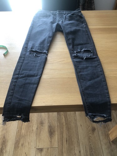 Zara mens ripped - mens, jeans