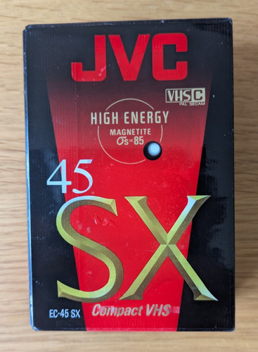 Jvc sx45 vhs compact - vhs-c,