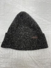 BARBOUR mens grey knitted