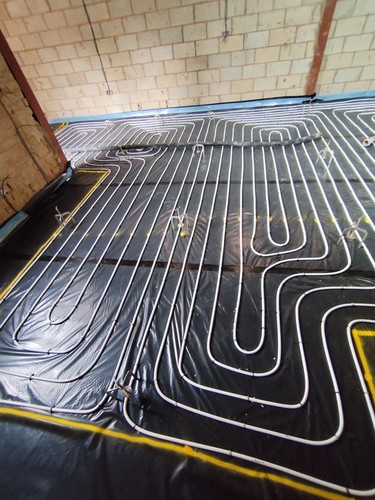 Underfloor heating liquid - heating,