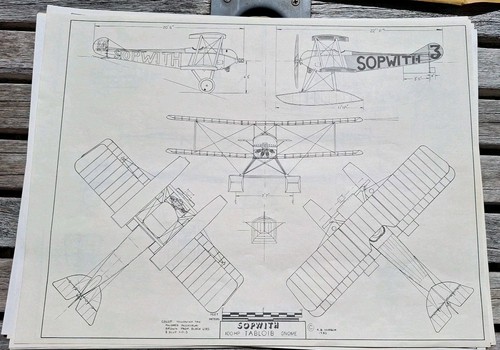 Ww1 era aircraft scale - era, drawing