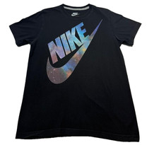 Nike Men'S Black Galaxy Swoosh