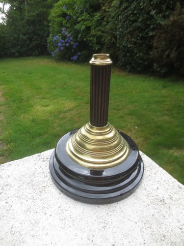 Antique brass glazed - &, black