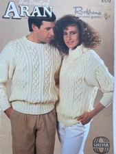 Sirdar The Best of Aran Book K179 Family Sweaters, Cardigans, Jackets