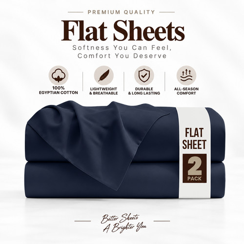 Pack flat sheet egyptian - pack,