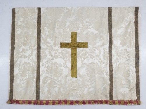 Vintage french damask brocade - vintage,