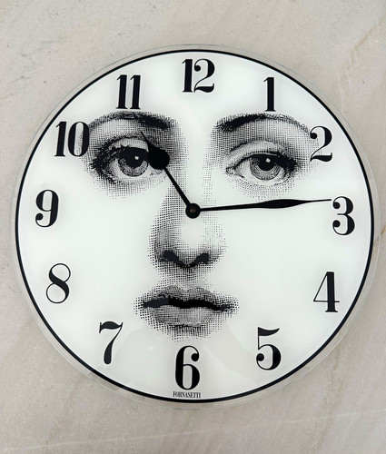Fornasetti wall clock - fornasetti, e