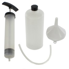 Manual Oil Change Kit - Garden Tools Petrol Chainsaw Hedge Strimmer Cutter Saw