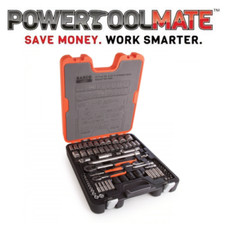 Bahco S800 Socket Set 1/4" and 1/2" Chrome Vanadium - 77 Piece