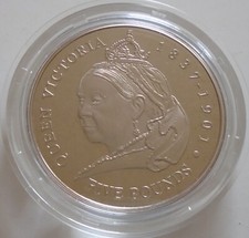 2001 Guernsey £5 Pound Proof