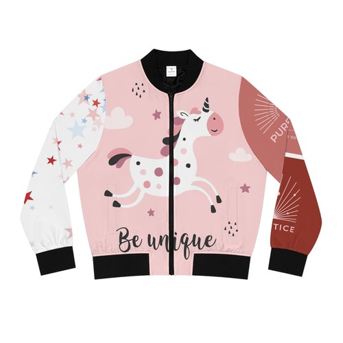 Women bomber jacket - women's, (aop)