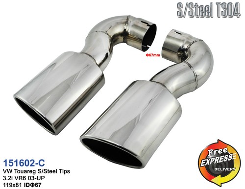 Exhaust tips set tailpipe - exhaust, of