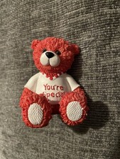 Red Valentine’s Day Teddy Bear You’re Special Ornament Figure