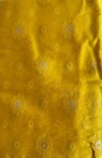 Dhakai Yellow Jamdani with Whole Body Jari work.