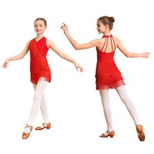 UK Girls Rhinestones Latin