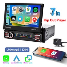 7" Single DIN Apple CarPlay