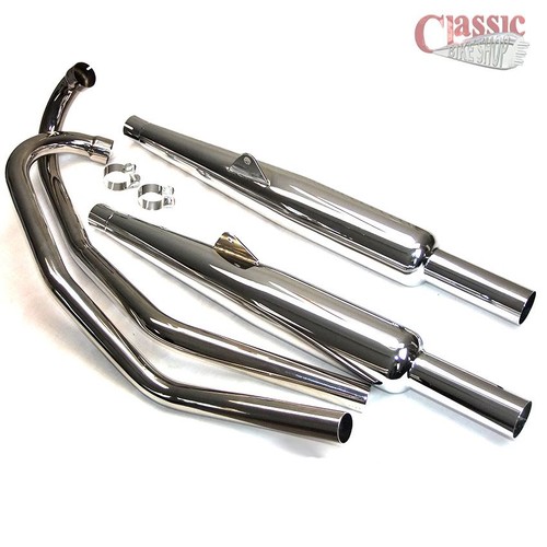 Triumph triton exhaust system - triton,