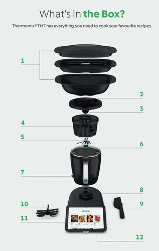 Thermomix tm7 food processor - tm7,