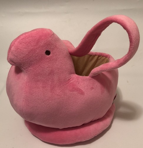 Peeps plush basket pink baby - plush,