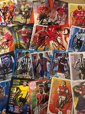 match attax, Shoot Out And Other Signed Cards.16