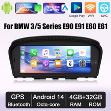 8.8'' Android 14 Car Stereo CarPlay 32GB For BMW 3/5 Series E90/E91/E60/E61 CCC