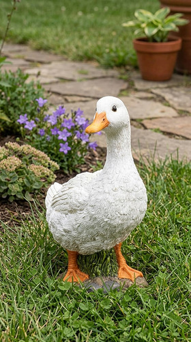 Gorgeous resin duck garden - gorgeous,