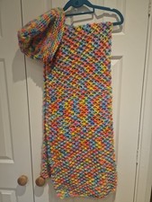 Hand Made Knitted Long Scarf