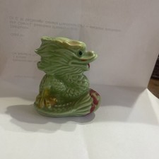 Vintage Green Pottery Lucky