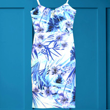 PARISIAN SIZE 8 WHITE BLUE