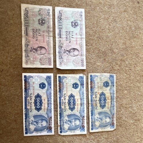 Vietnam banknotes mixed lot - vietnam,