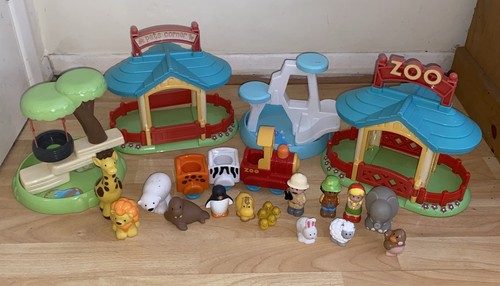Elc happyland zoo playset - zoo,