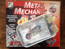 Metal Mechanic Construction Sets Model Kits No 6718 & Motorcycle