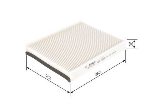 Bosch cabin filter - bosch, ford
