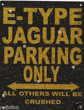 E TYPE JAGUAR rustic metal