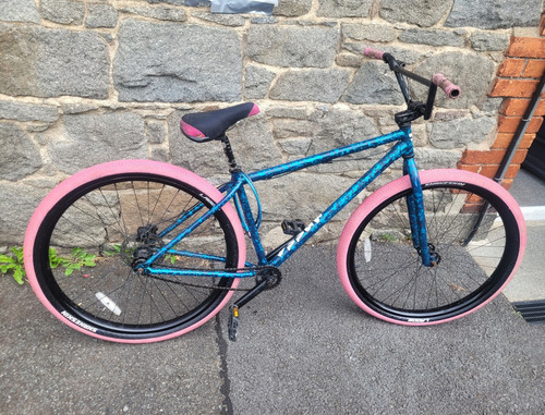 Blue pink bmx bike 26in - blue/pink,