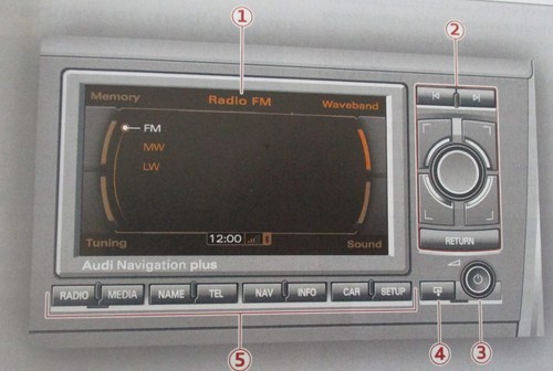 Audi sat nav - (2010,